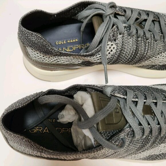 Cole Haan OS Grand Pro Stitchlite Sneakers Men's Size 8.5 C27764 Running Gray - Picture 5 of 16